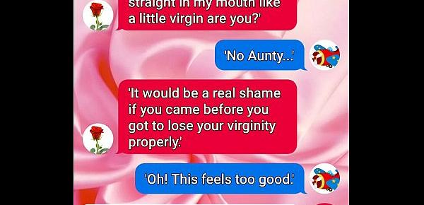  Aunty Vix and Pumpkin sext roleplay part two